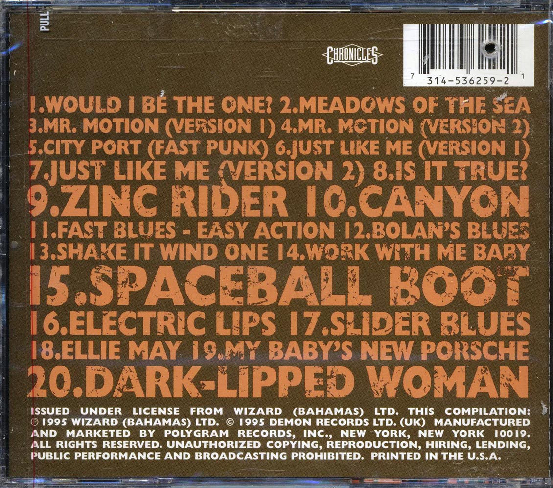 Marc Bolan & T-Rex - T-Rex Unchained: Unreleased Recordings Volume 2: 1972 Part 2 (marked/ltd stock)