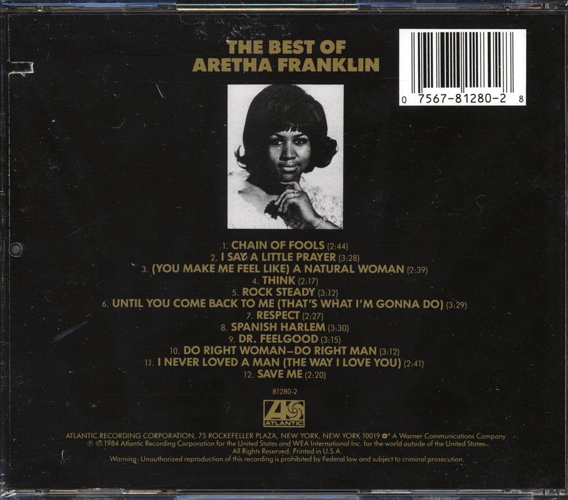 Aretha Franklin - The Best Of Aretha Franklin (marked/ltd stock)