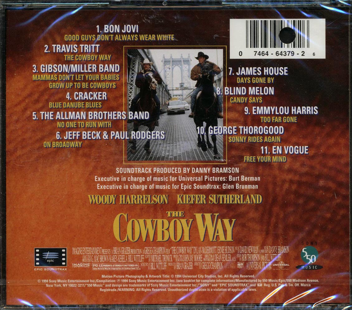 Bon Jovi, En Vogue, The Allman Brothers Band, Etc. - The Cowboy Way: Music From The Motion Picture (marked/ltd stock)