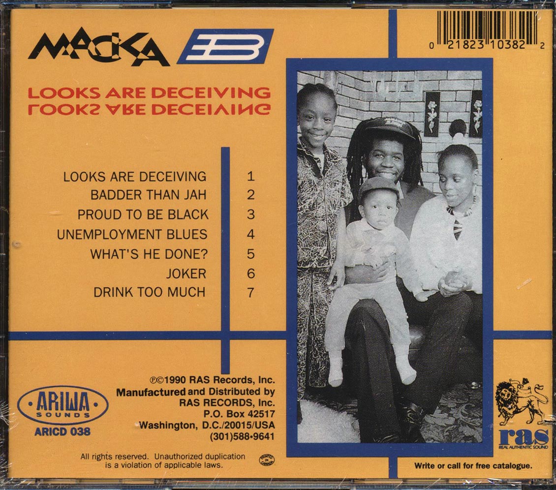 Macka B - Looks Are Deceiving (marked/ltd stock)