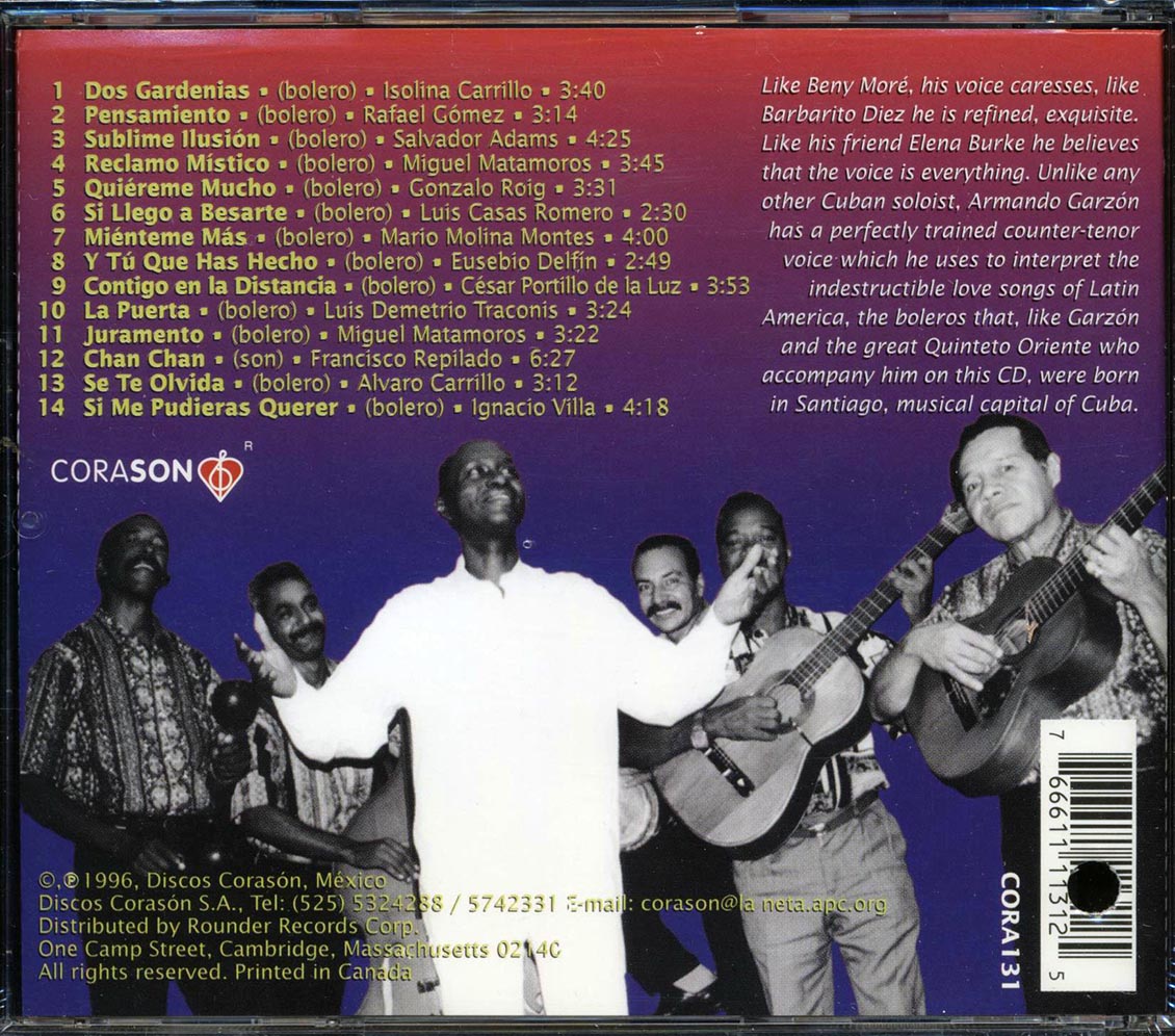 Armando Garzon - Boleros (marked/ltd stock)