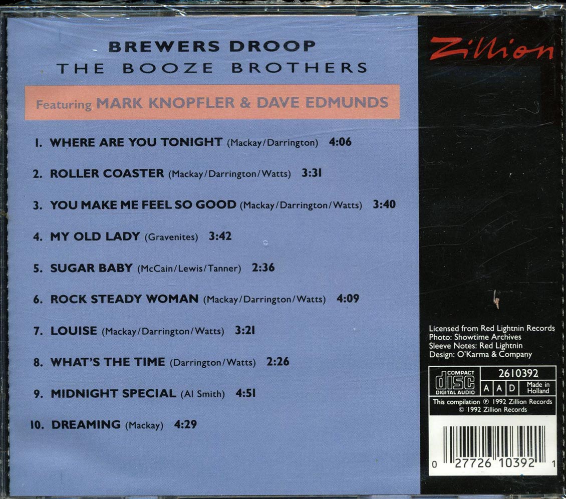 Brewers Droop, Mark Knopfler, Dave Edmunds - The Booze Brothers