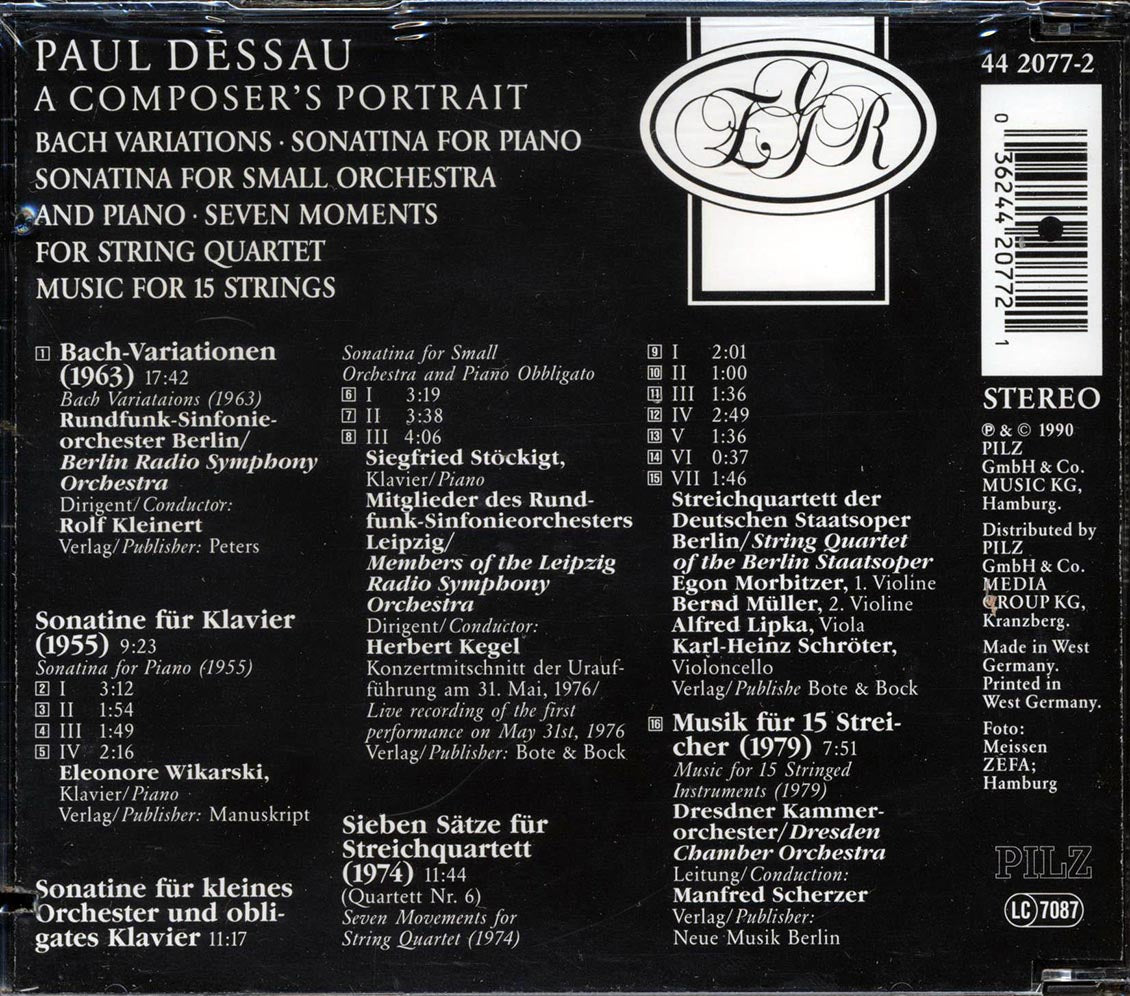 Paul Dessau - A Composer's Portrait (marked/ltd stock)