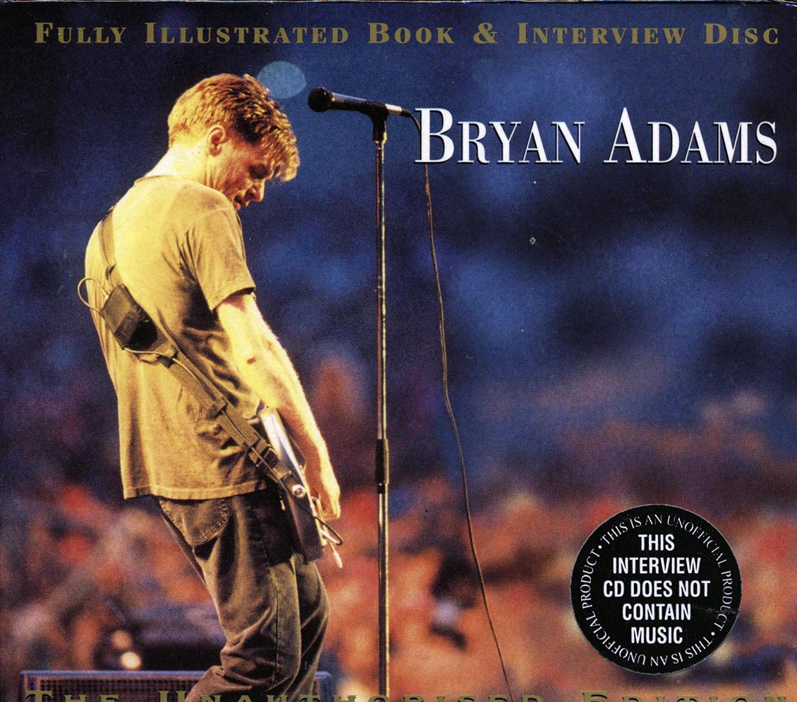Bryan Adams - Fully Illustrated Book & Interview Disc