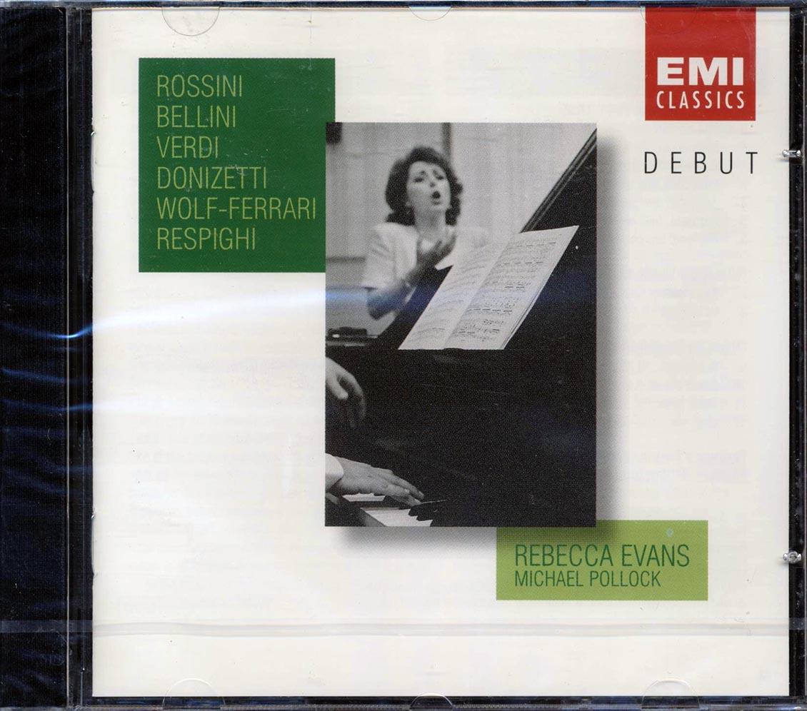 Rossini, Bellini, Verdi, Donizetti, Wolf-Ferrari, Respighi, Rebecca Evans - Songs (2xCD)