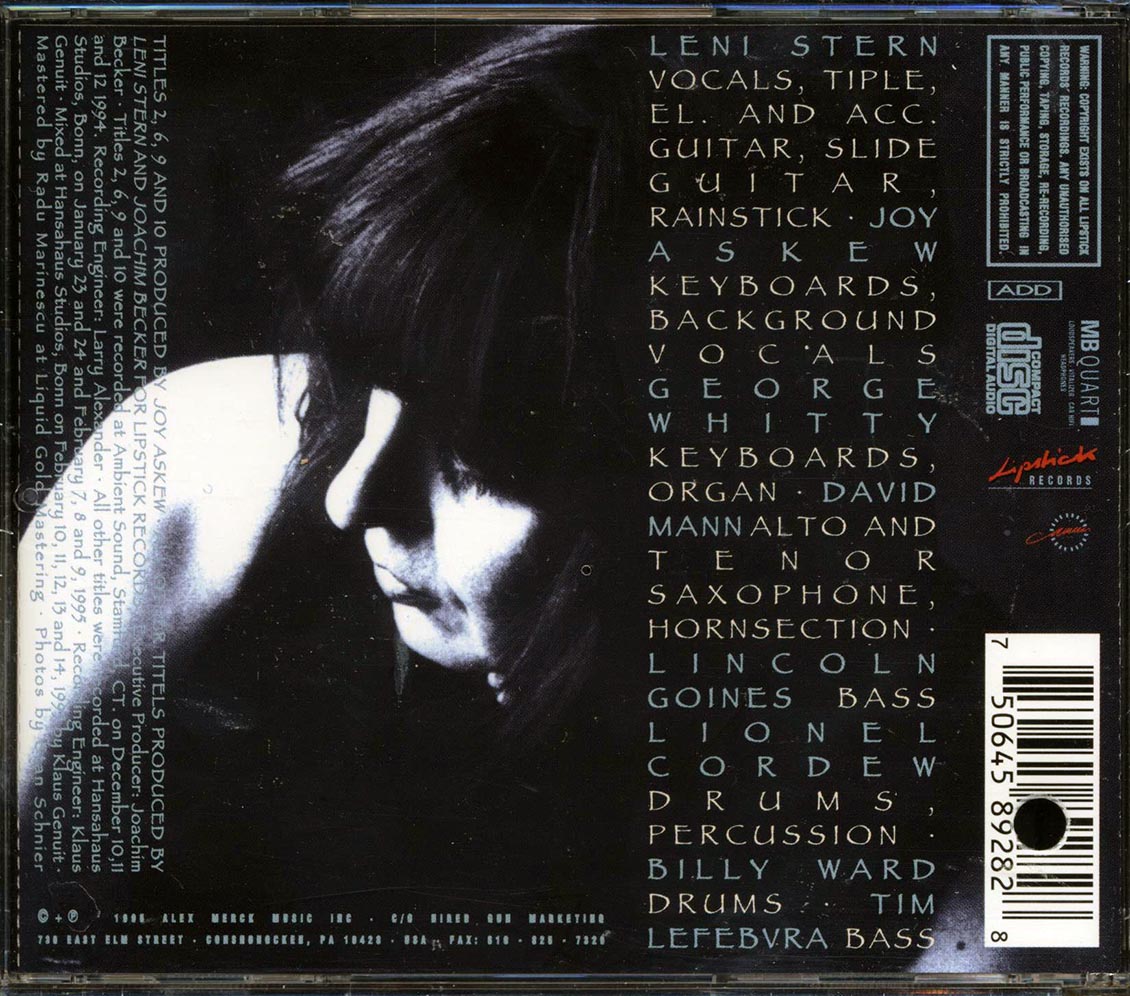 Leni Stern - Words (marked/ltd stock)