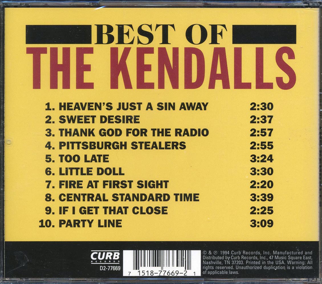 The Kendalls - Best Of Kendalls