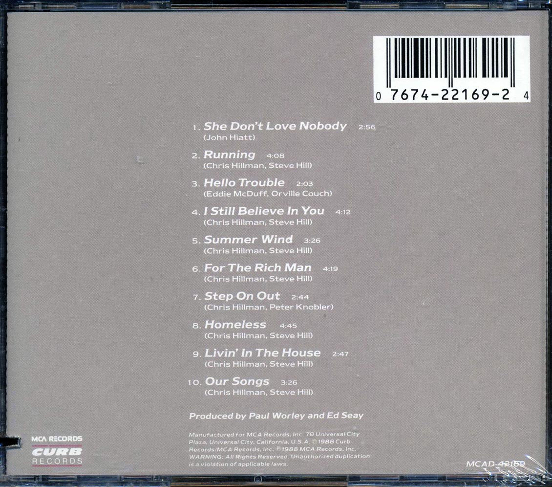 The Desert Rose Band - Running (marked/ltd stock)