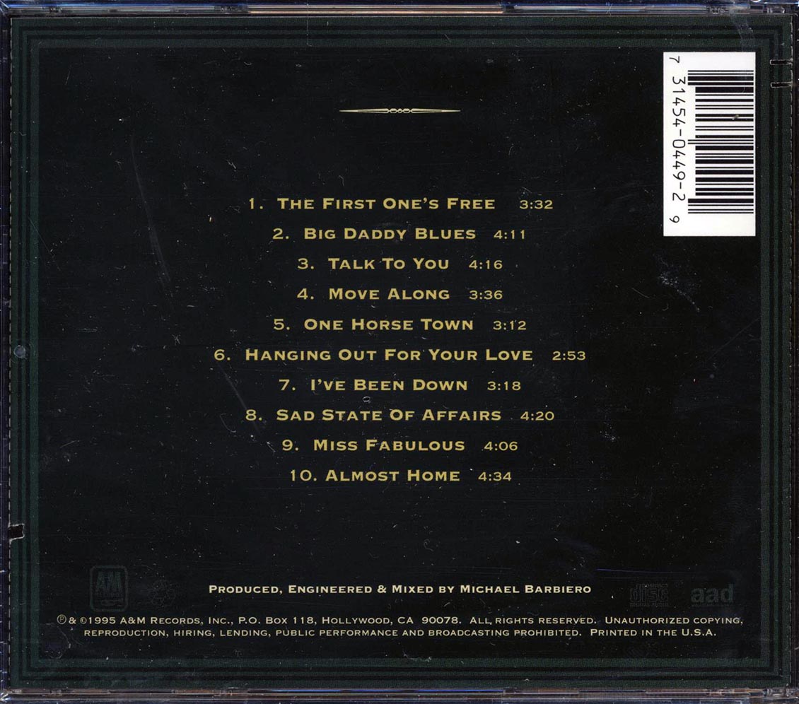 Jono Manson Band - Almost Home (marked/ltd stock)