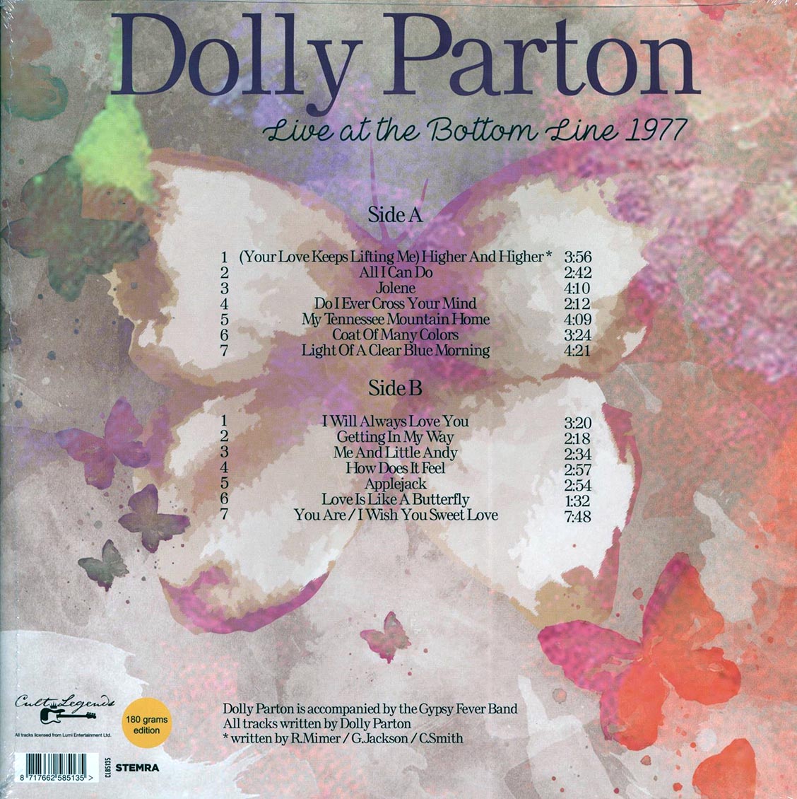 Dolly Parton - Live At The Bottom Line 1977, New York, May 14th