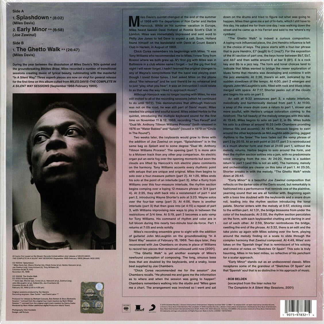 Miles Davis - Early Minor: Rare Miles From The Complete In A Silent Way Sessions (RSD 2019) (ltd. ed.)