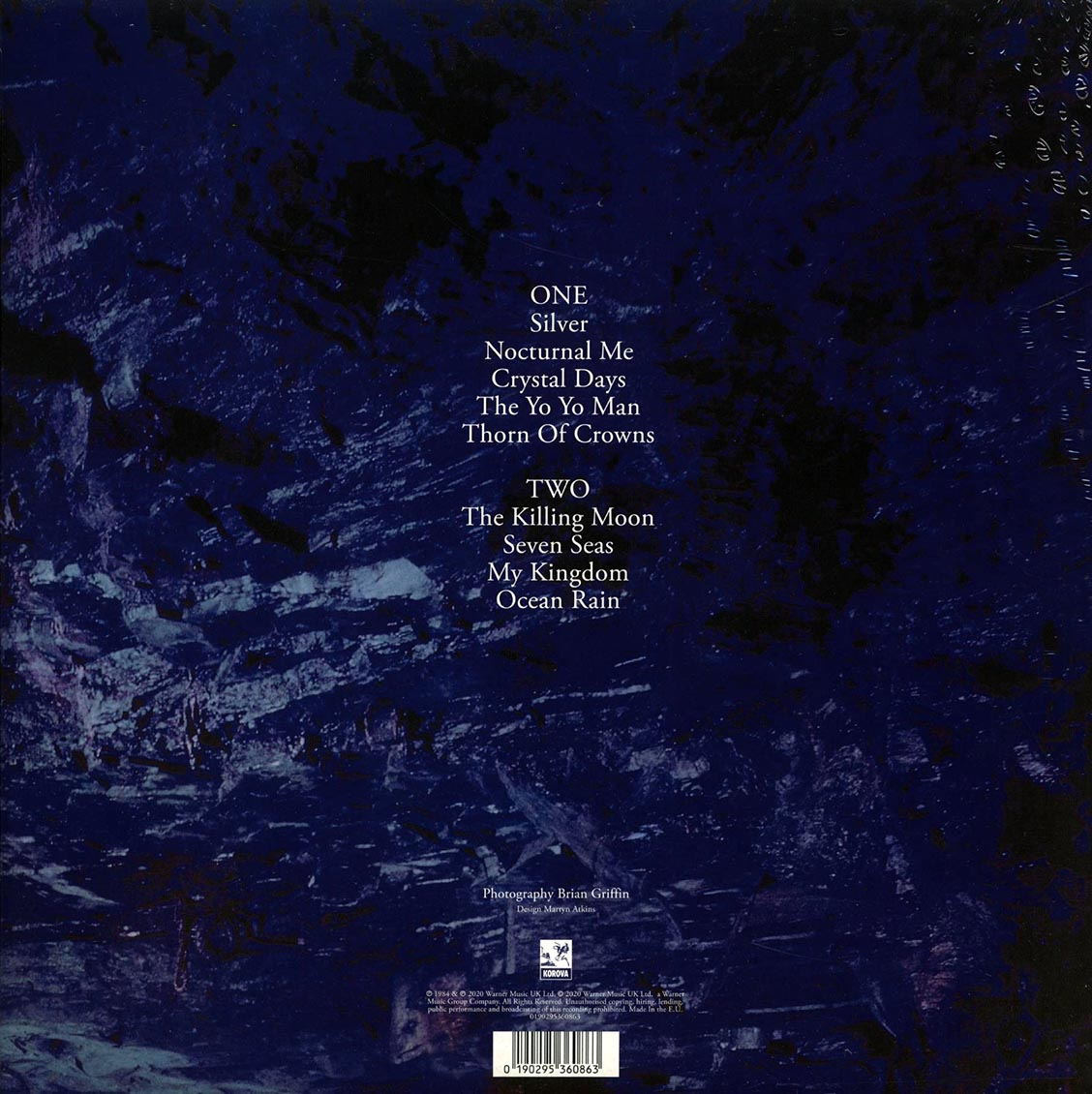 Echo & The Bunnymen - Ocean Rain (stereo) (180g) (remastered)