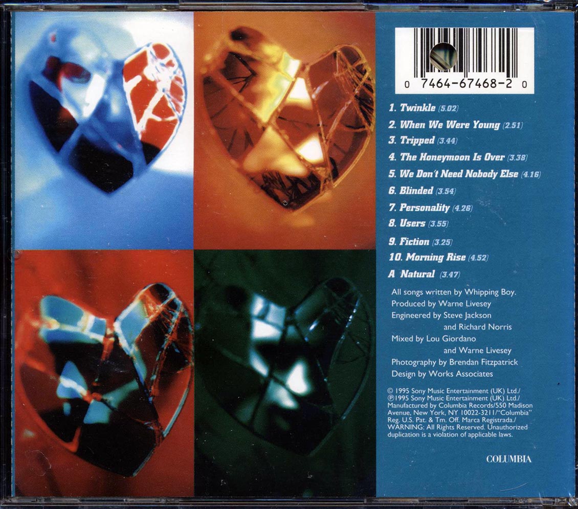 Whipping Boy - Heartworm (marked/ltd stock)
