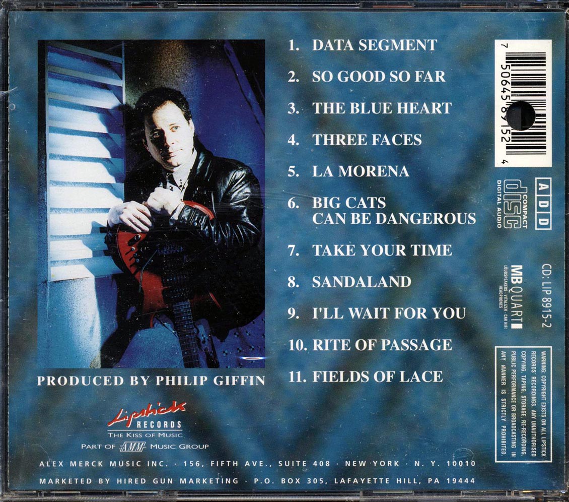Jeff Richman - The Blue Heart (marked/ltd stock)
