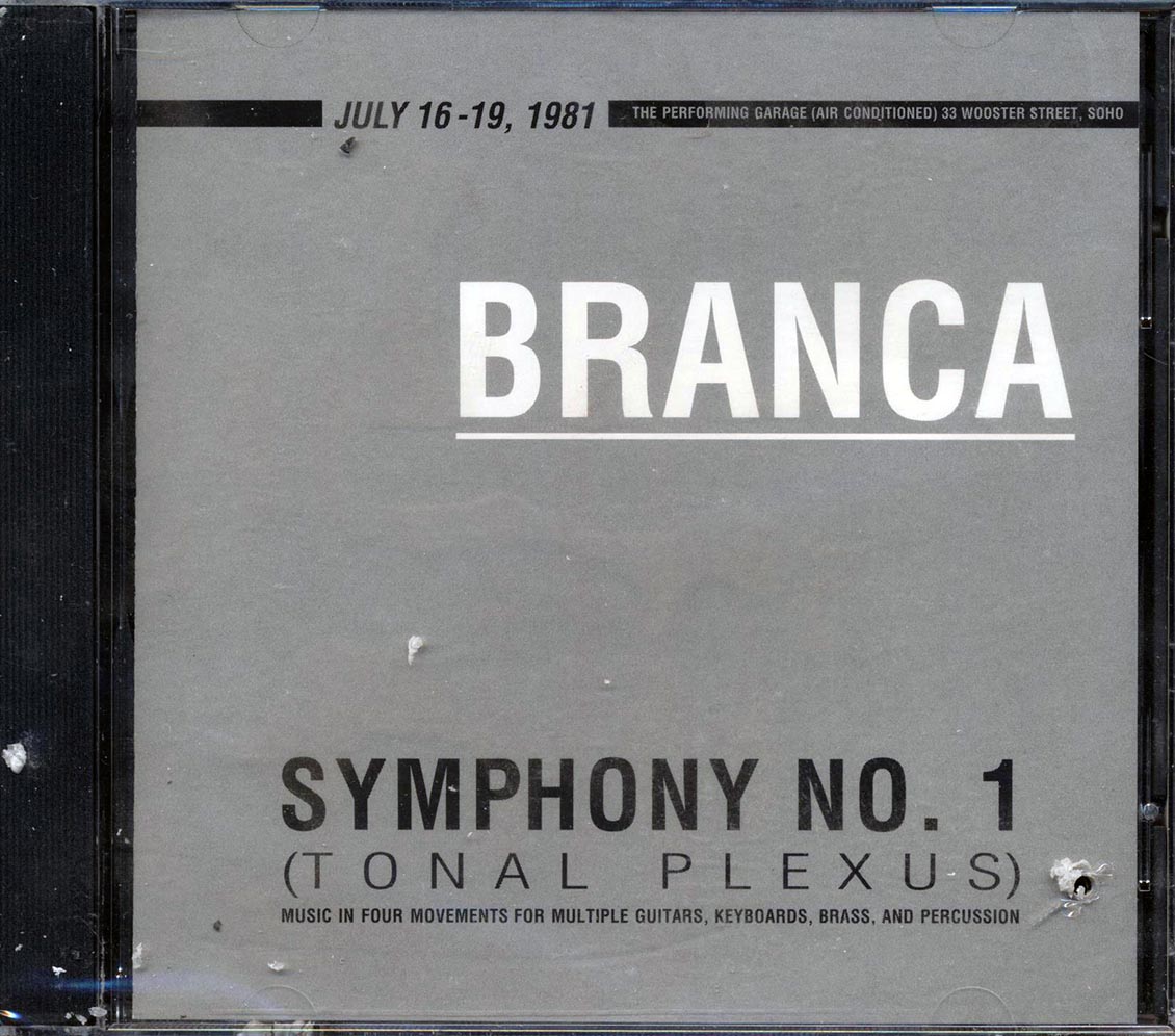 Branca - Symphony No. 1: Tonal Plexus (marked/ltd stock)