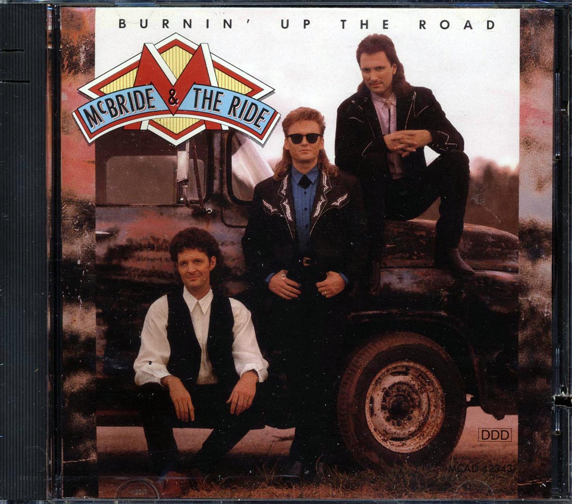 Terry McBride & The Ride - Burnin' Up The Road (marked/ltd stock)