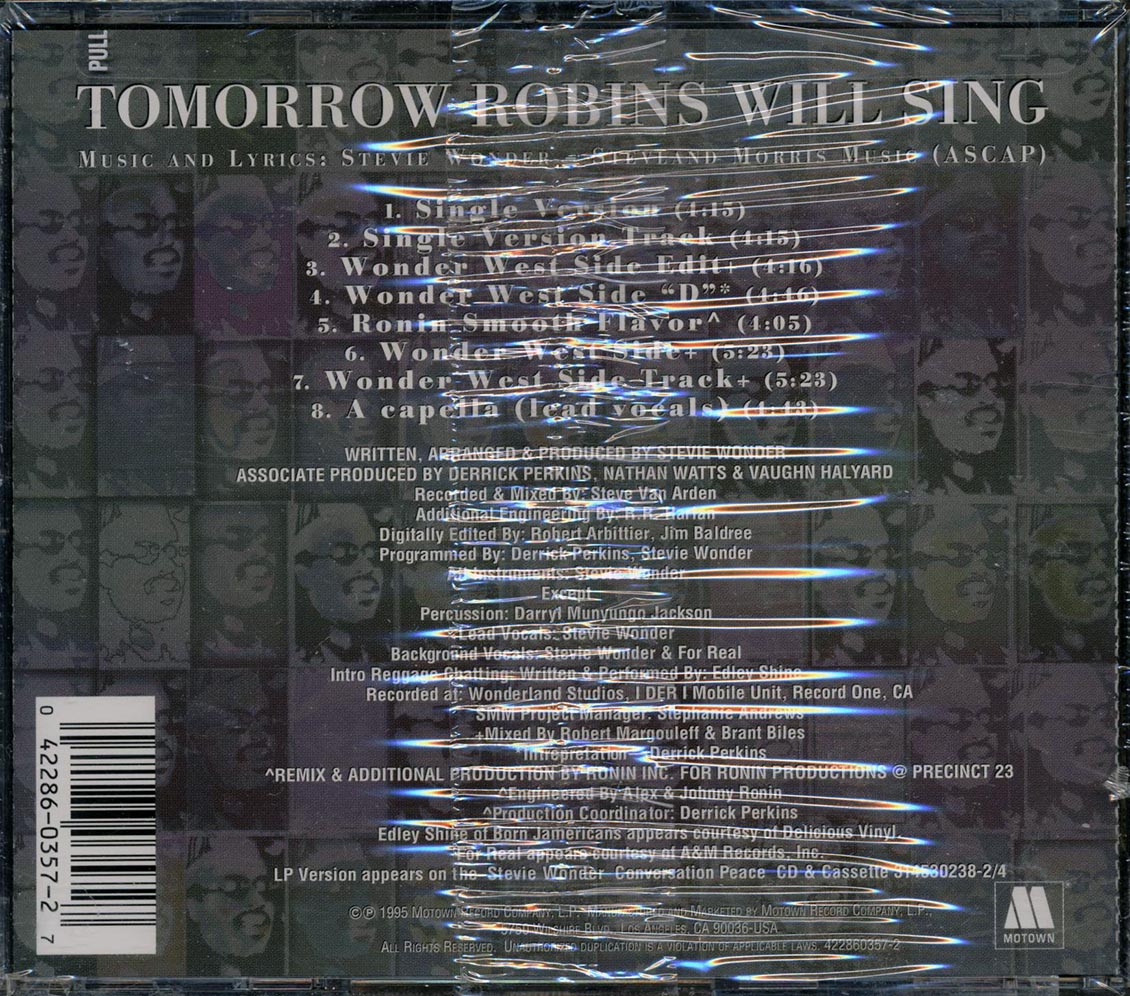 Stevie Wonder - Tomorrow Robins Will Sing