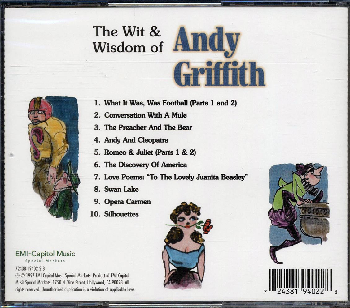 Andy Griffith - The Wit & Wisdom Of Andy Griffith