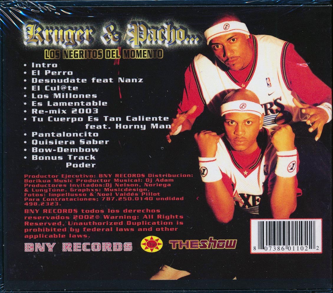 Kruger & Pacho - Los Negritos Del Momento