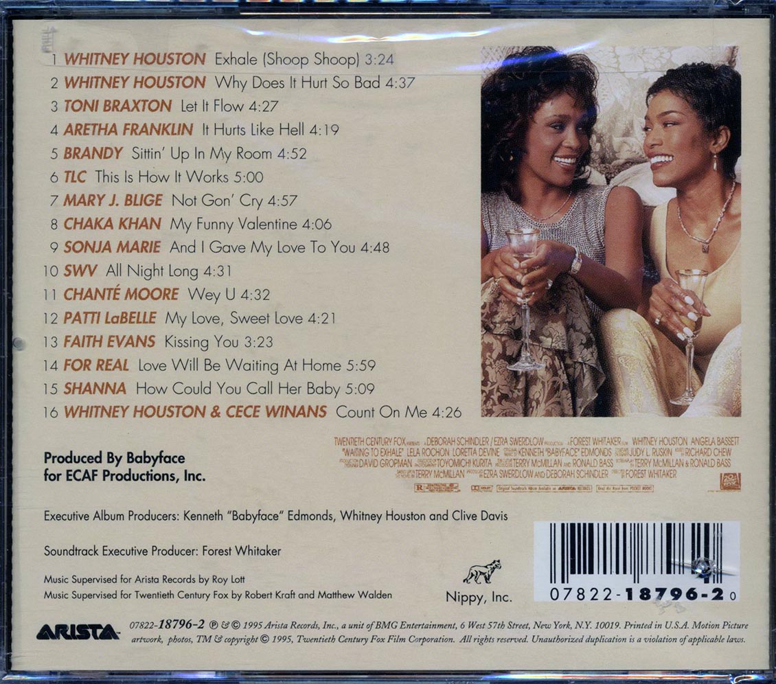Whitney Houston, Toni Braxton, Aretha Franklin, Etc. - Waiting To Exhale: Original Soundtrack Album