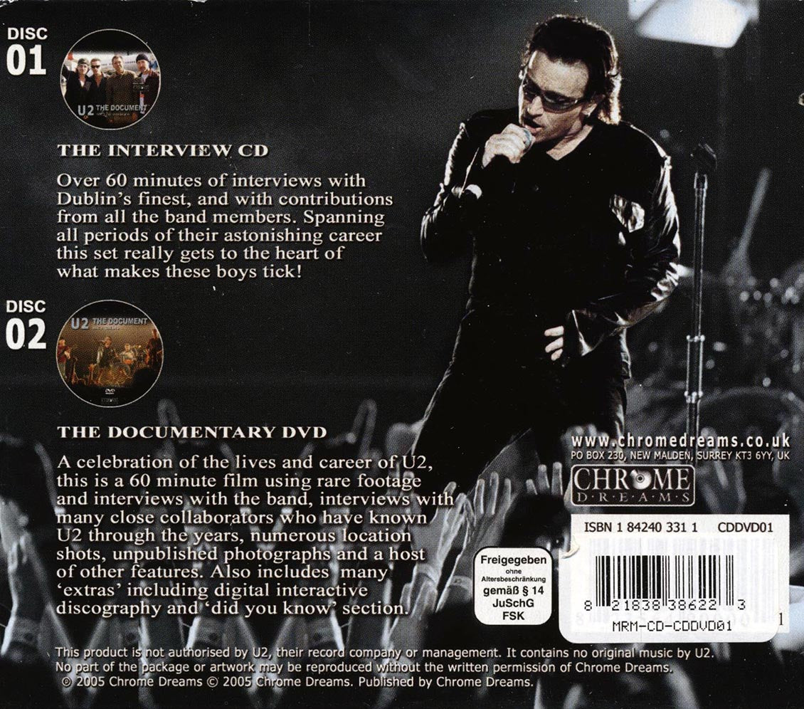 U2 - The Document Interview CD And DVD Documentary (incl. DVD)
