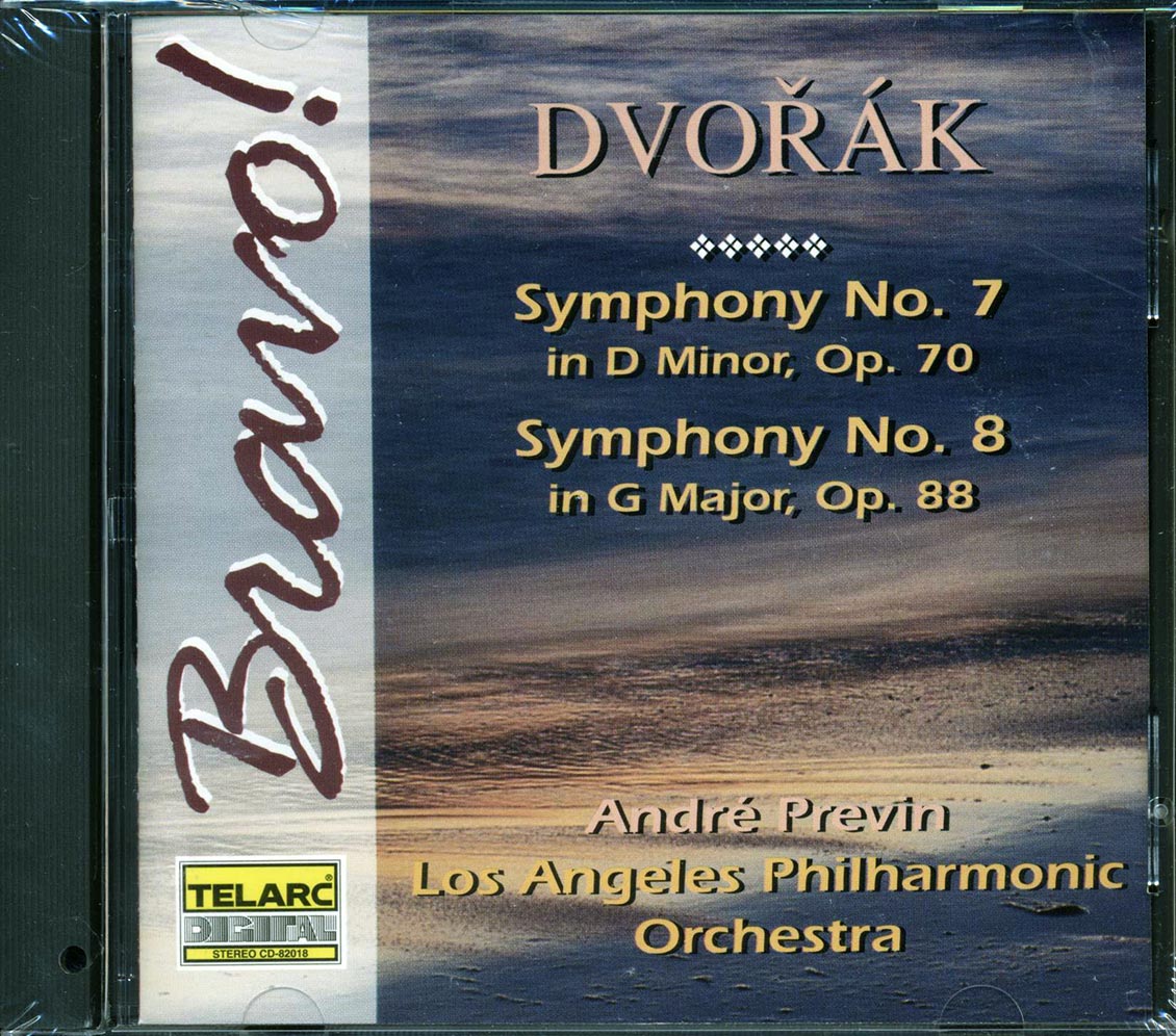 Andre Previn, Los Angeles Philharmonic Orchestra - Dvorak Symphony No. 7 In D Minor, Op. 70 Symphony No. 8 In G Major, Op. 88