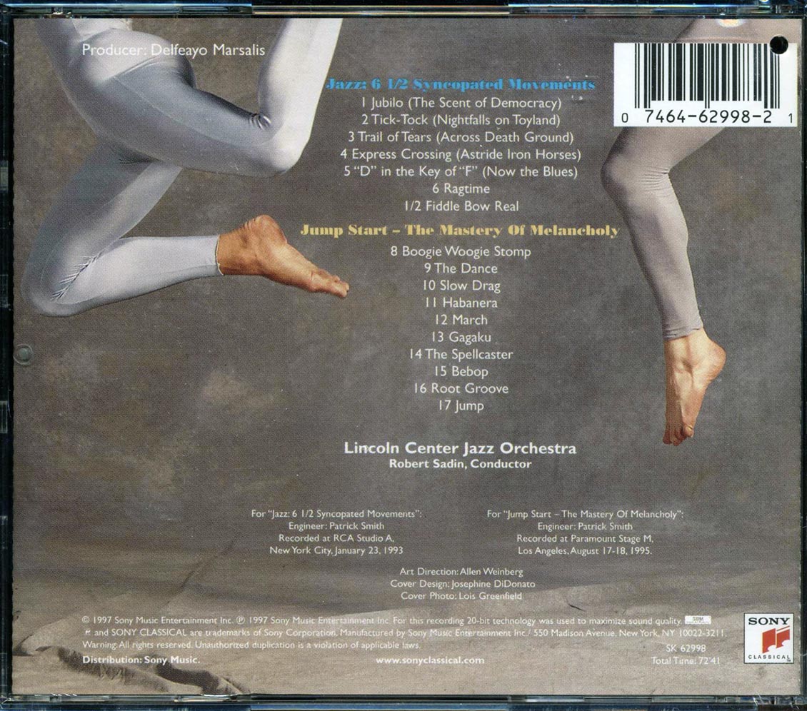 Wynton Marsalis - Jump Start And Jazz: Two Ballets By Wynton Marsalis (marked/ltd stock)