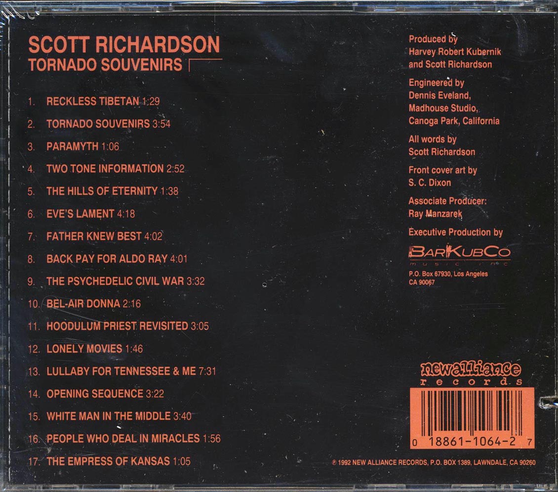Scott Richardson - Tornado Souvenirs (marked/ltd stock)