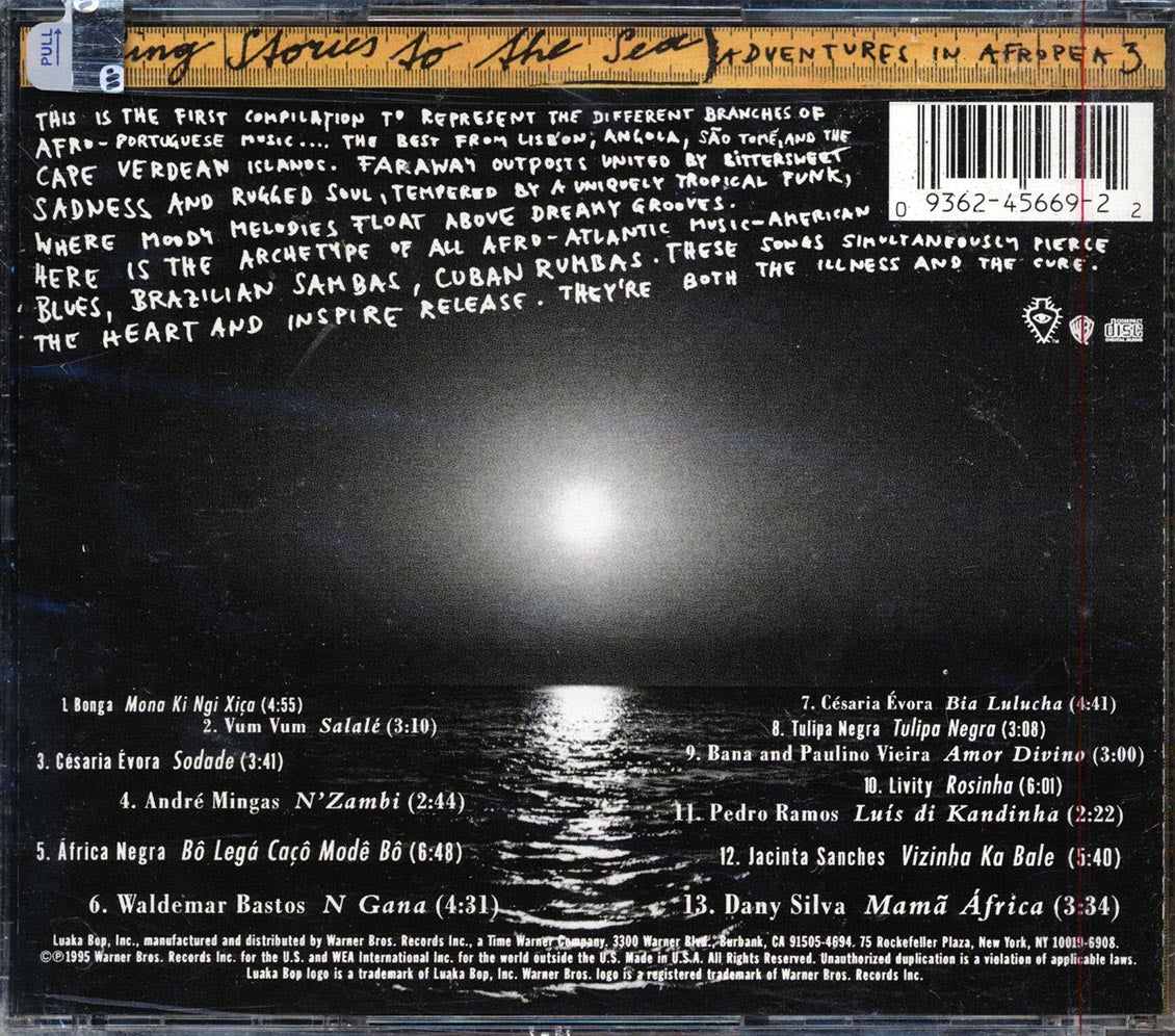 Bonga Kuenda, Vum Vum, Cesaria Evora, Etc. - Adventures In Afropea 3: Telling Stories To The Sea (marked/ltd stock)