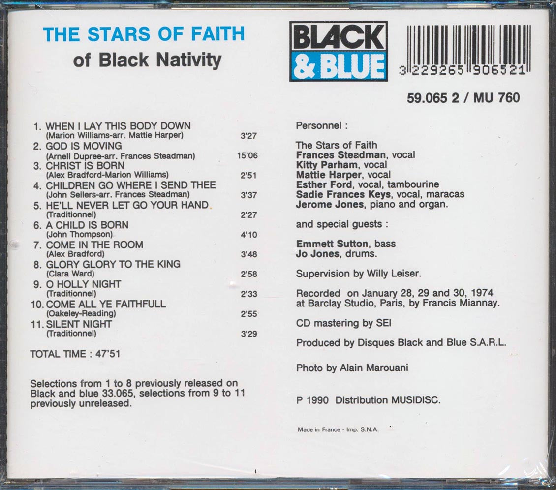 The Stars Of Faith Of Black Nativity - Negro Spirituals And Gospel Songs