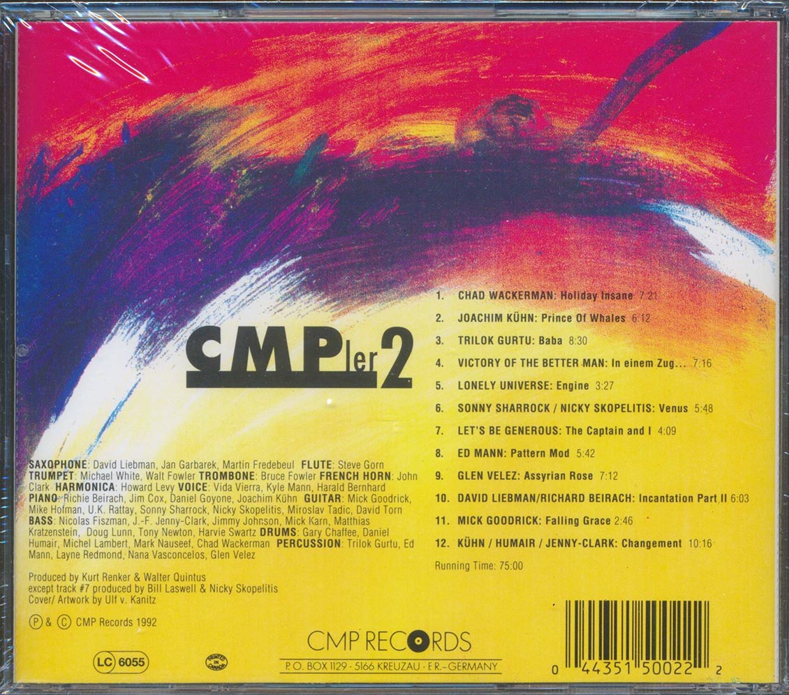 Chad Wackerman, Ed Mann, Glen Velez, Etc. - CMPler 2