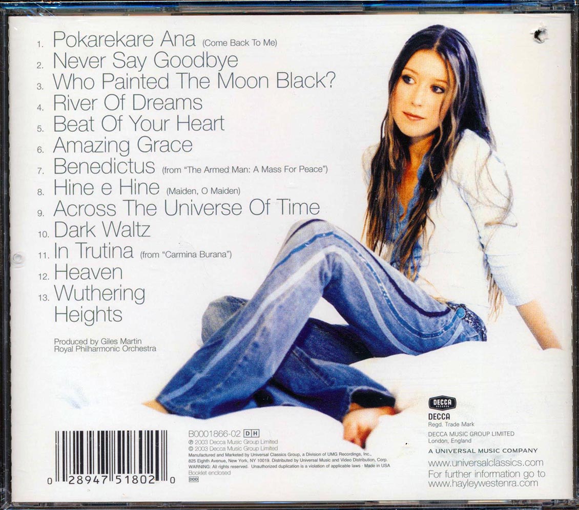 Hayley Westenra - Pure (marked/ltd stock)