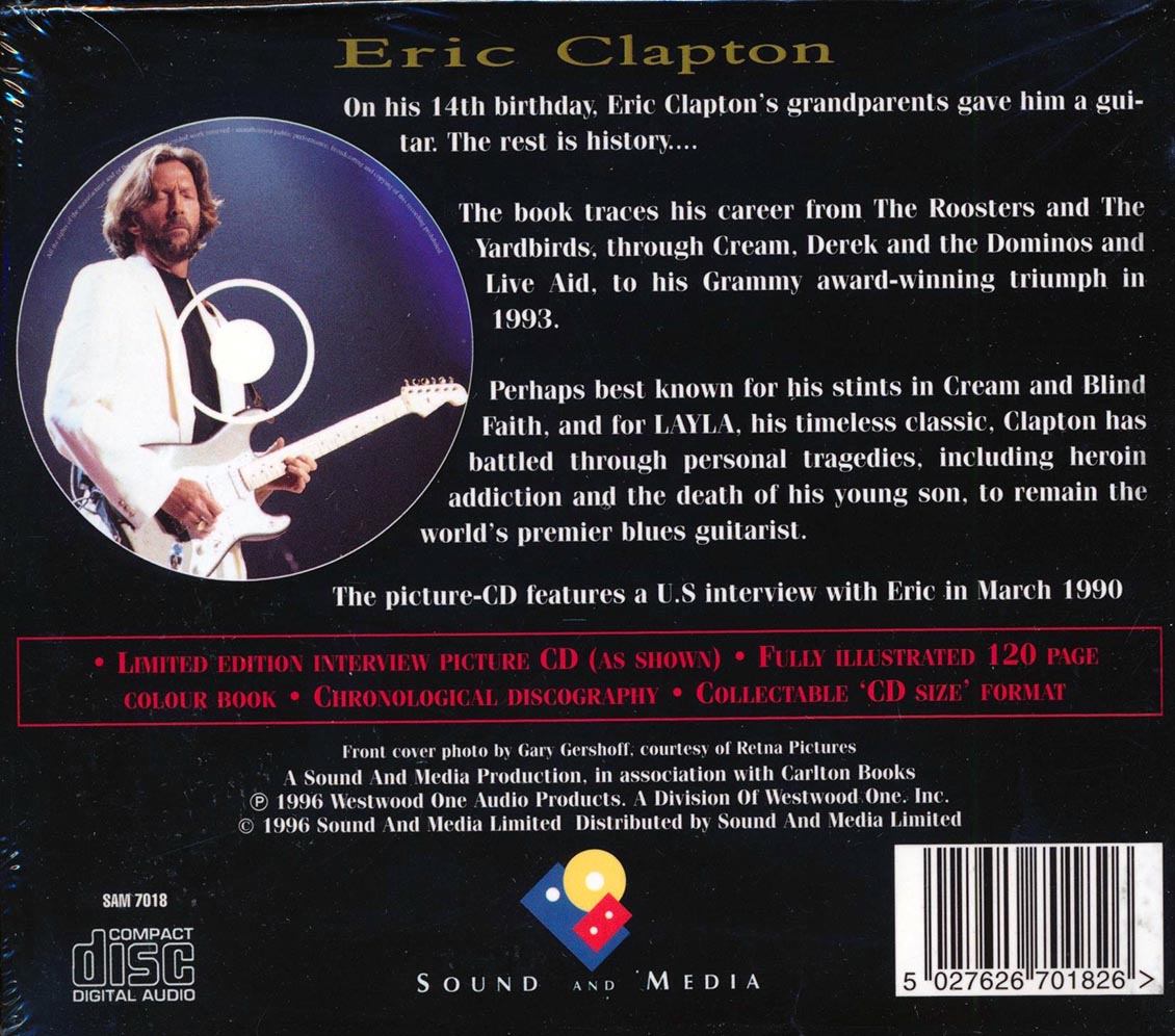 Eric Clapton - Eric Clapton Interview Disc & Fully Illustrated Book