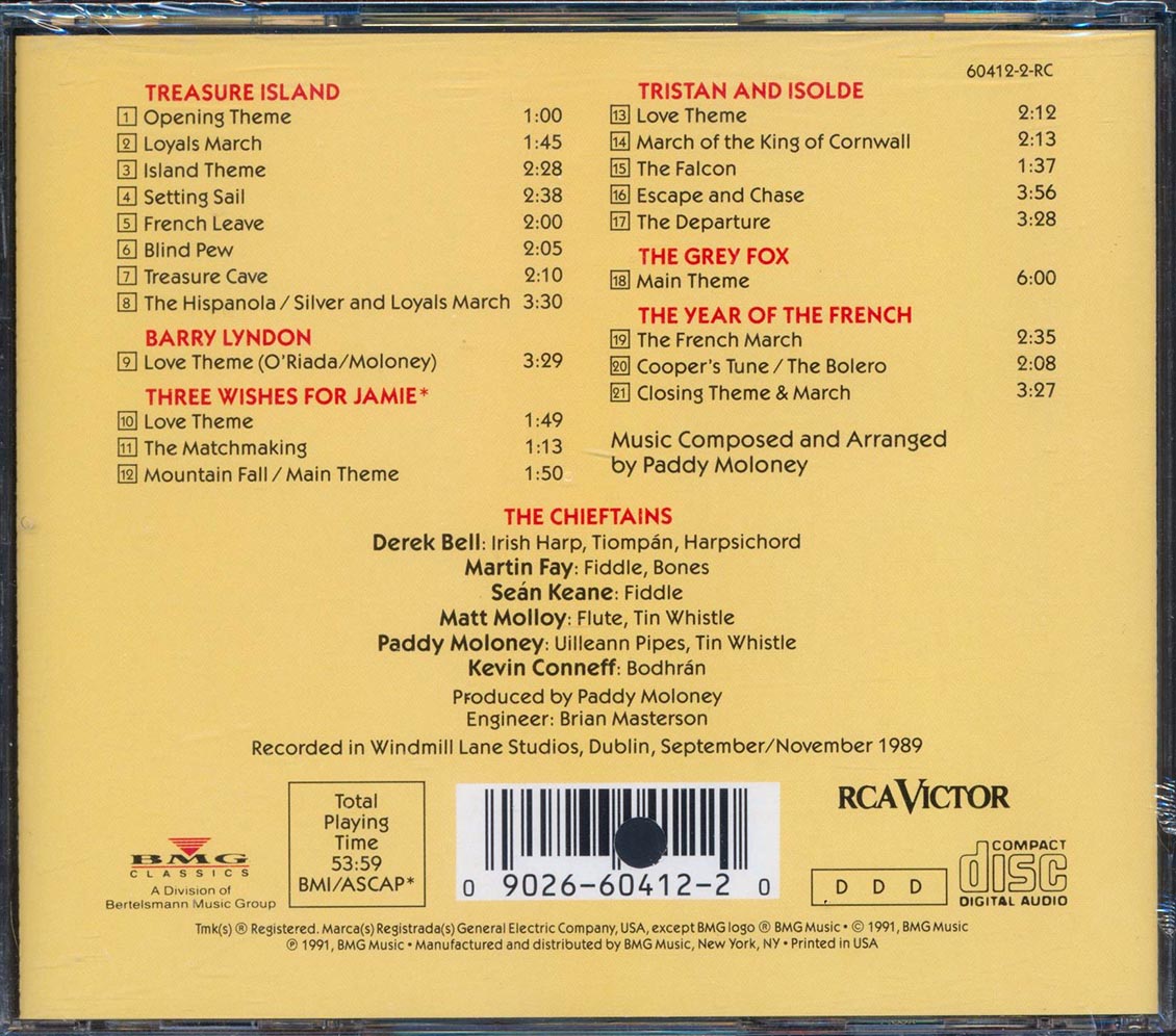 The Chieftains - Reel Music The Filmscores (marked/ltd stock)