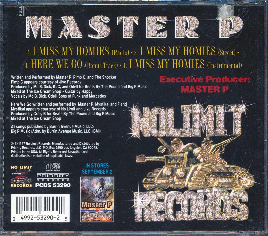 Master P - I Miss My Homies