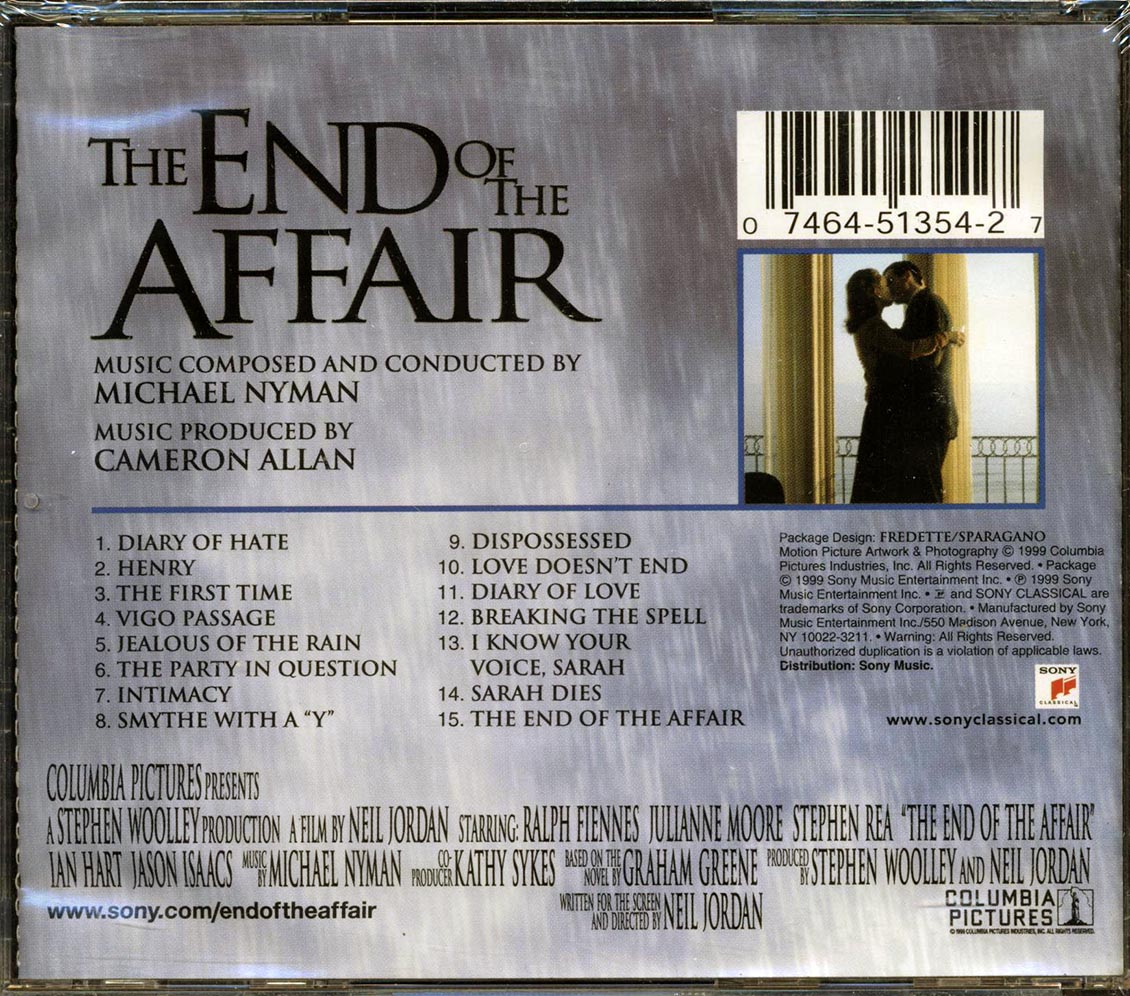 Michael Nyman - The End Of The Affair