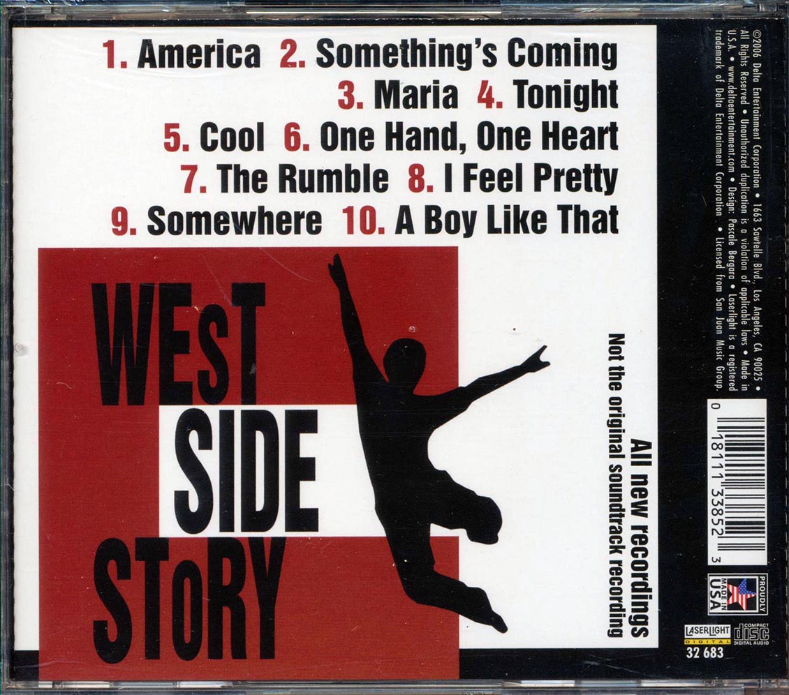 Leonard Bernstein, Stephen Sondheim, The Musical Stage Company - West Side Story