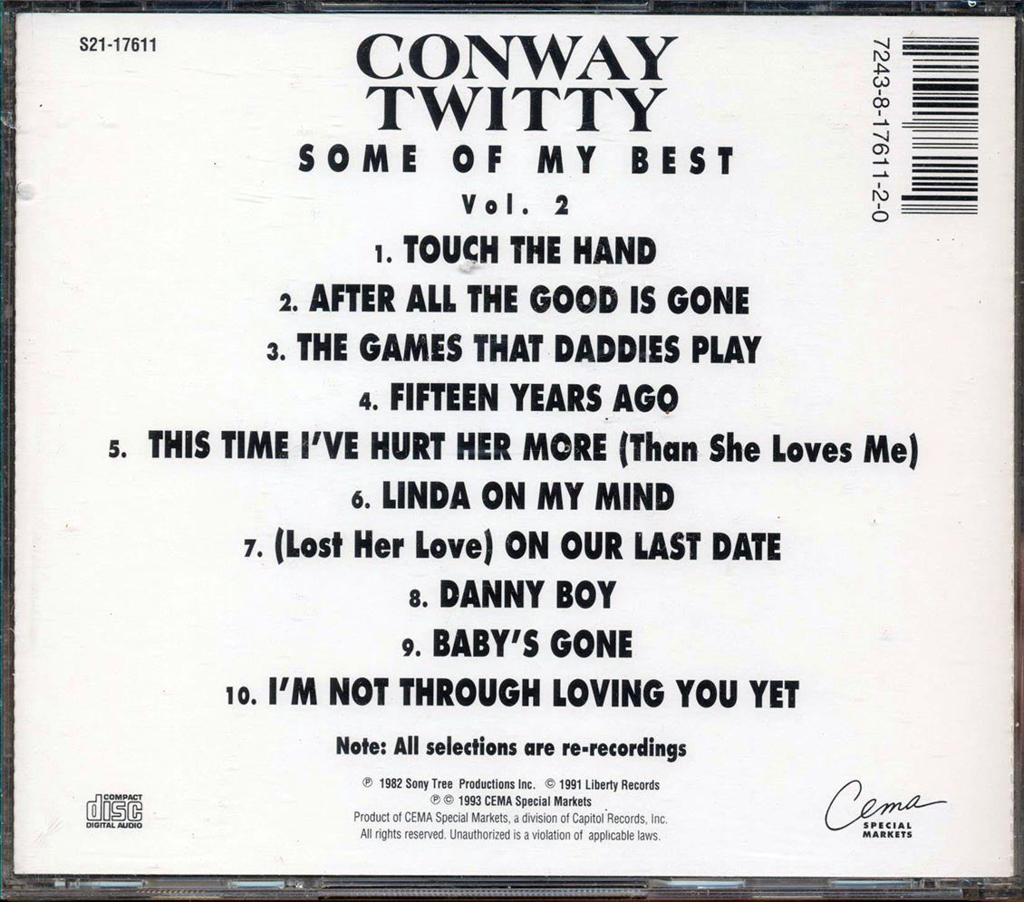 Conway Twitty - Some Of My Best Volume 2