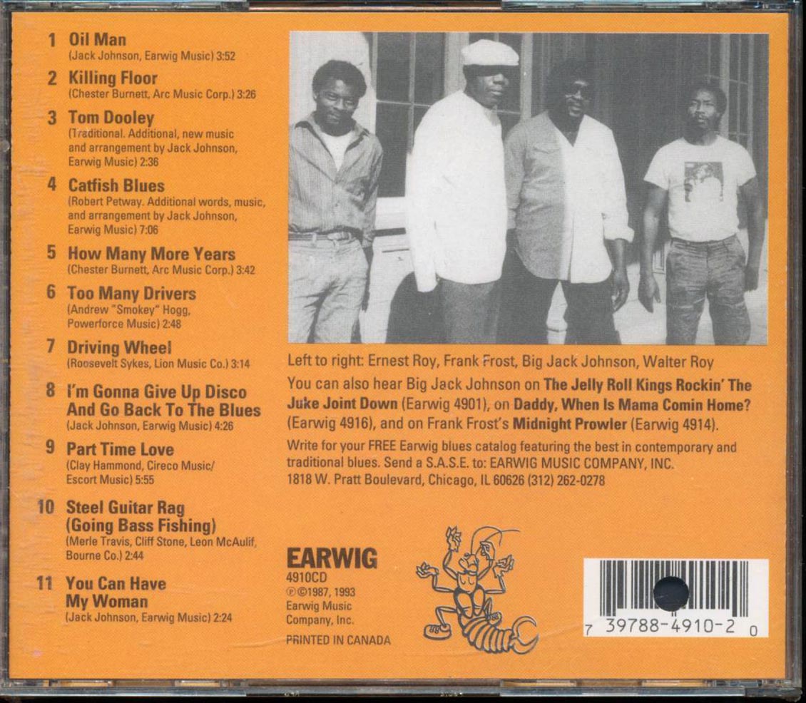 Big Jack Johnson - The Oil Man (marked/ltd stock)