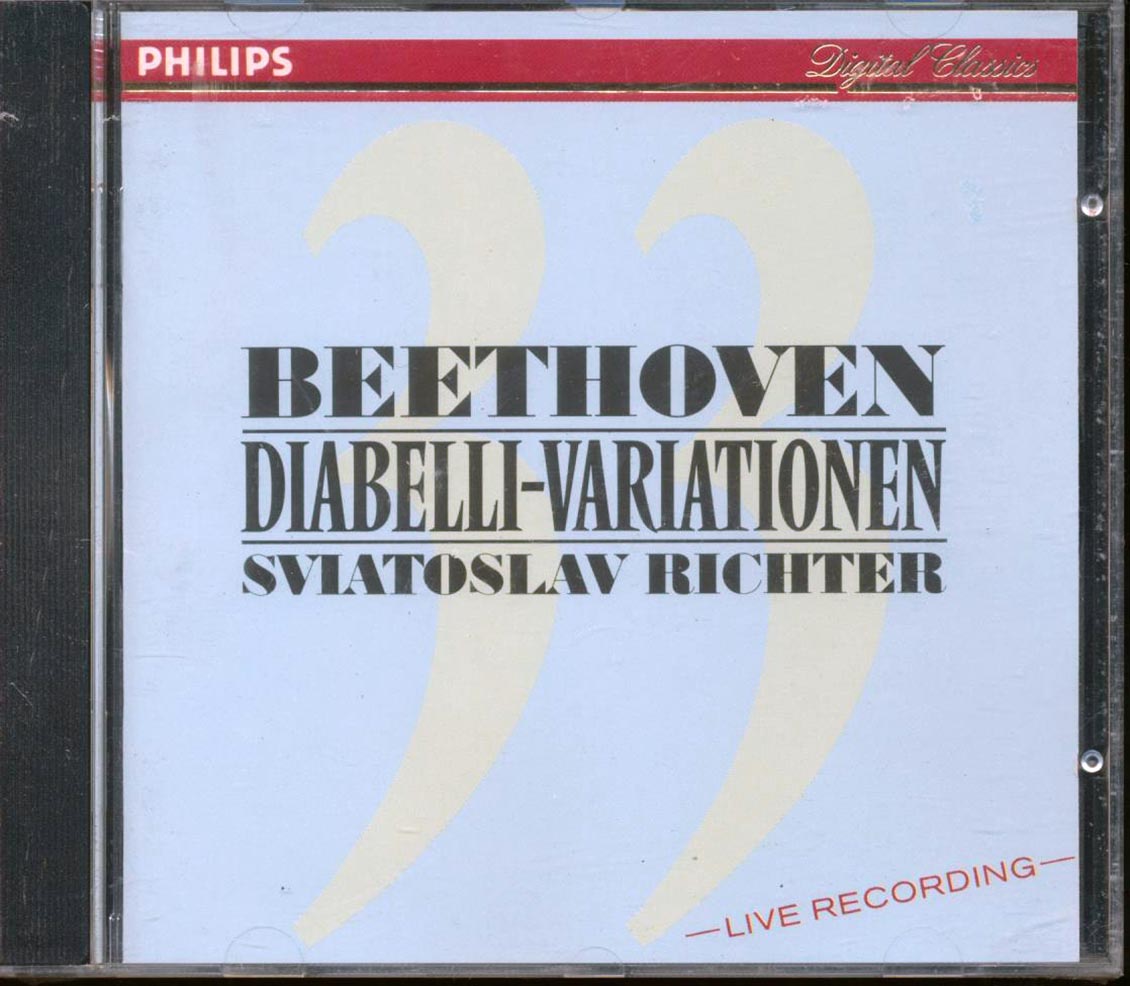Beethoven, Sviatoslav Richter - Diabelli Variationen (marked/ltd stock)
