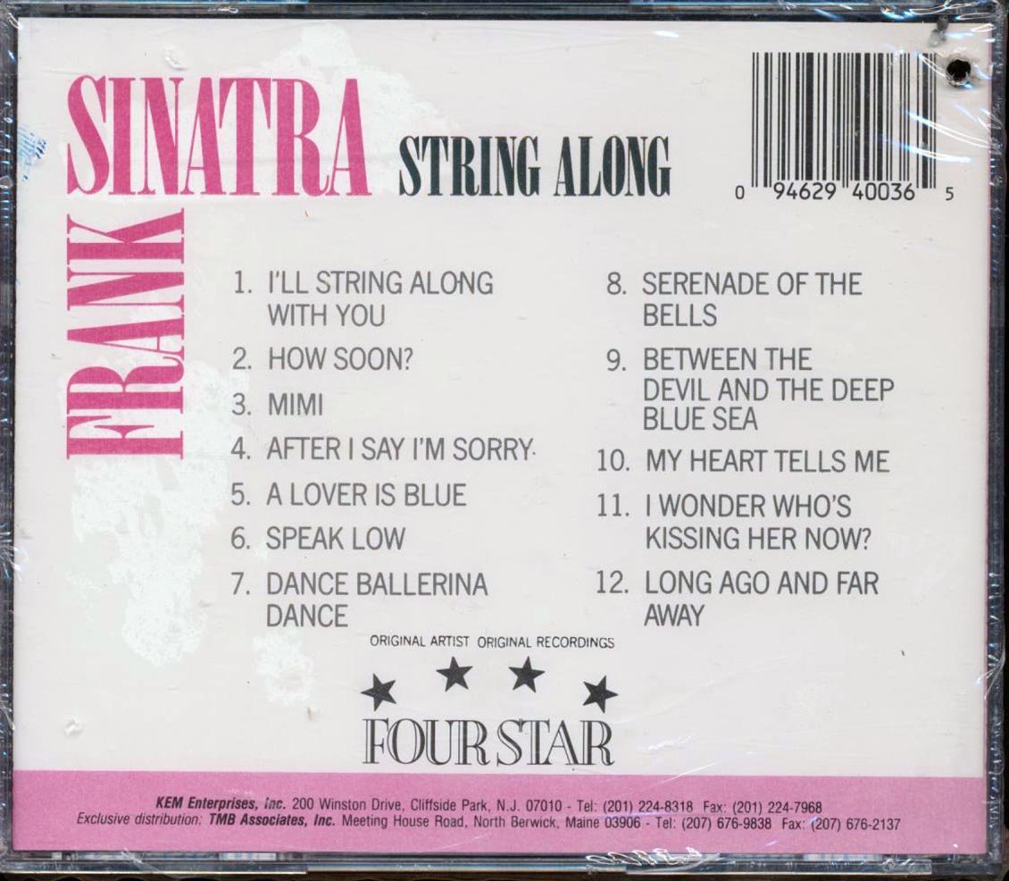 Frank Sinatra - String Along (marked/ltd stock)