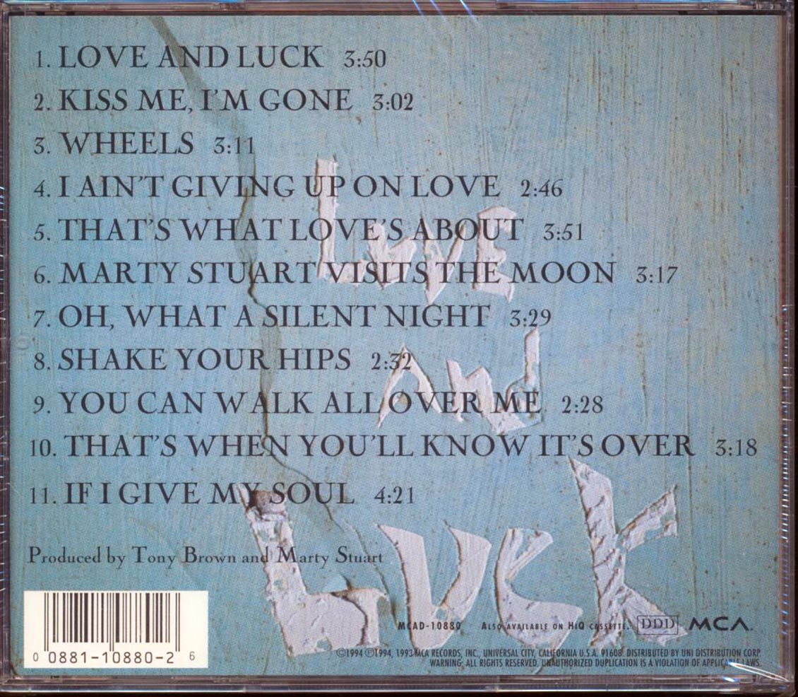 Marty Stuart - Love And Luck