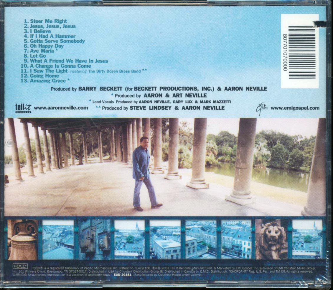 Aaron Neville - Believe (marked/ltd stock)