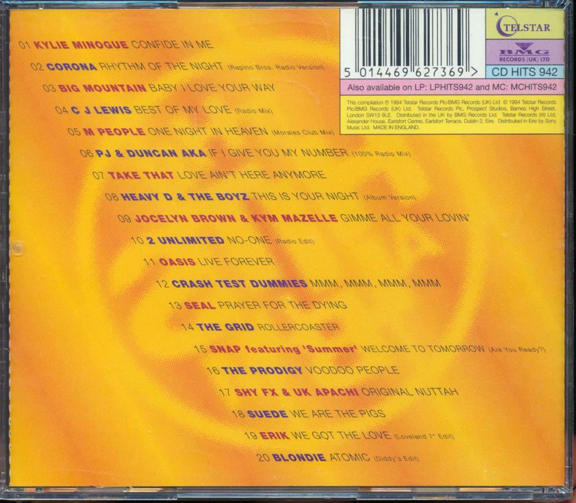 Blondie, Kylie Minogue, Take That, Etc. - The Ultimate Hits Album