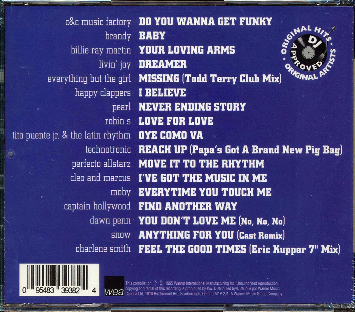Moby, Dawn Penn, Brandy, Billie Ray Martin, Etc. - Massive Dance Hits