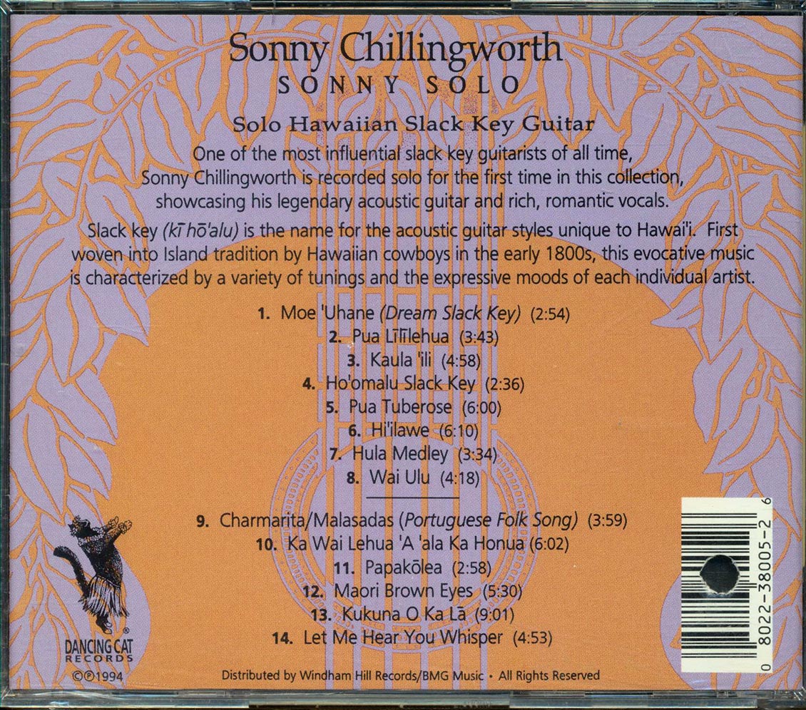 Sonny Chillingworth - Sonny Solo (marked/ltd stock)