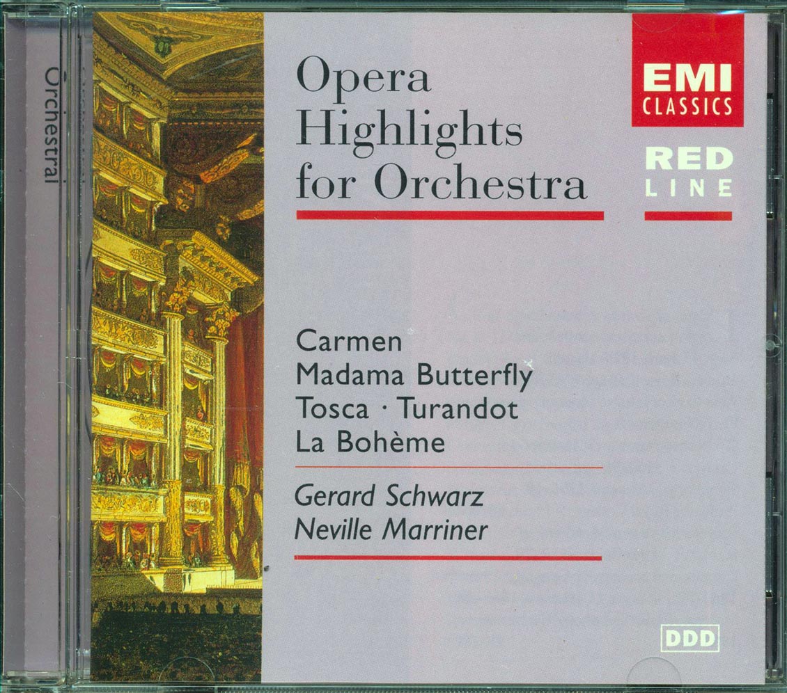 Bizet, Shchedrin, Gerard Schwarz, Etc. - Opera Highlights For Orchestra