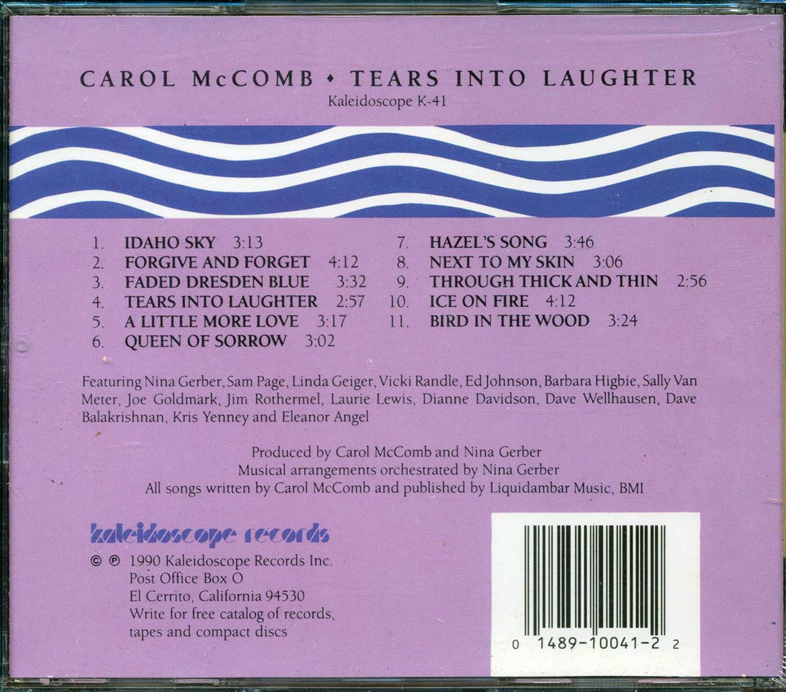 Carol McComb - Tears Into Laughter