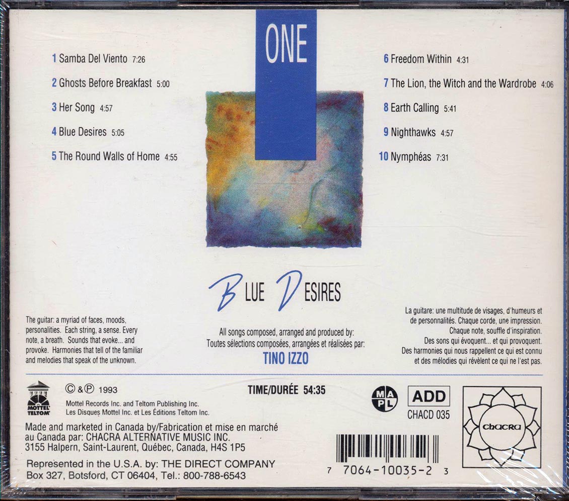 One - Blue Desires
