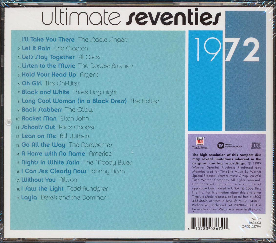 The Staple Singers, Eric Clapton, Al Green, Etc. - 1972